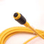 New – Open box Turck PKG-3Z-5 Cable Cordset, Straight Female Connector, 125v Ac/Dc, 4 Amps