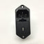 Used Schurter CEL0.6100.151 Panel Mount Power Entry Connector Module 125/250VAC 10A
