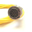 Used Parker Compumotor 44-015032-01 Data Servo Motor Encoder Feedback Cable 7',18-Pin