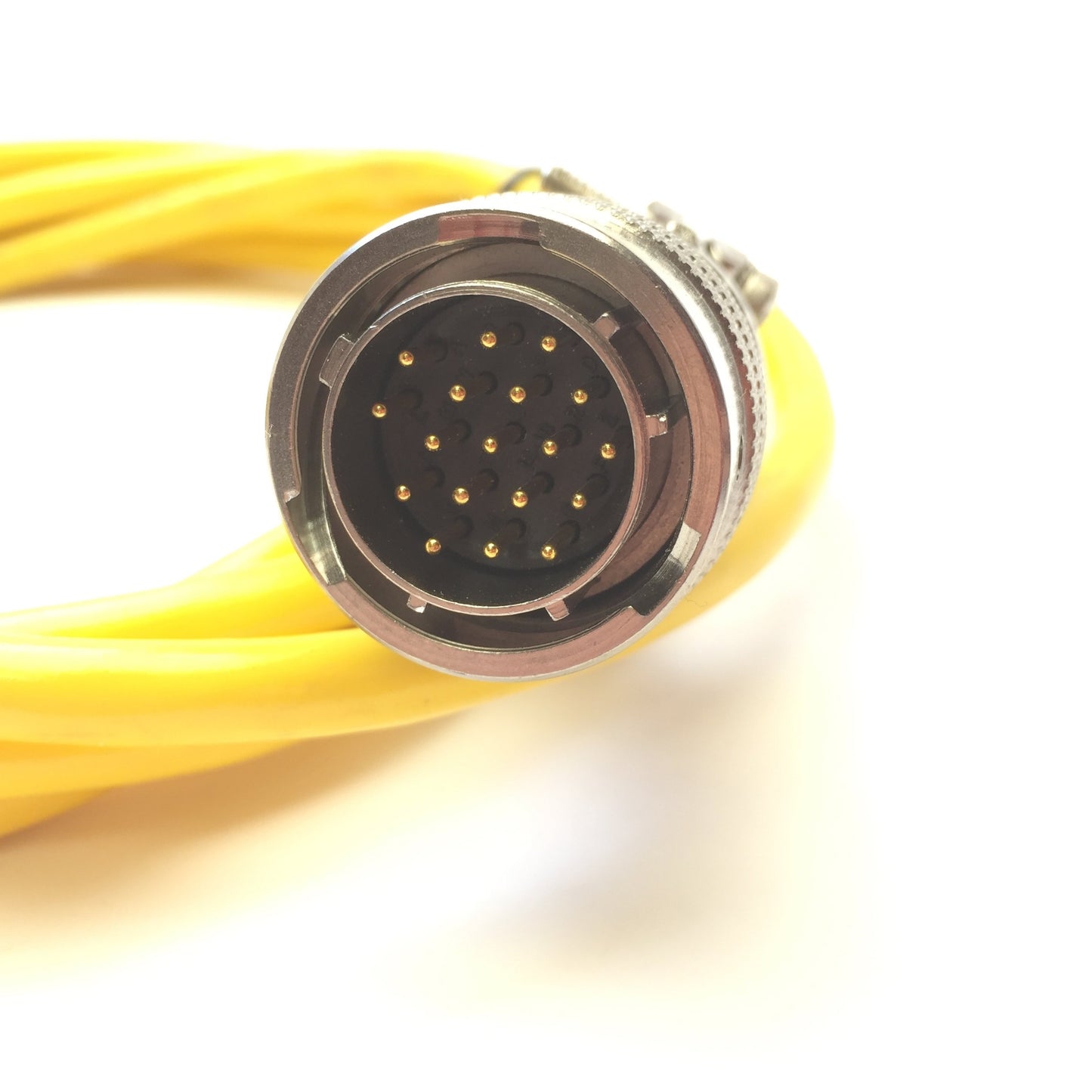 Used Parker Compumotor 44-015032-01 Data Servo Motor Encoder Feedback Cable 7',18-Pin