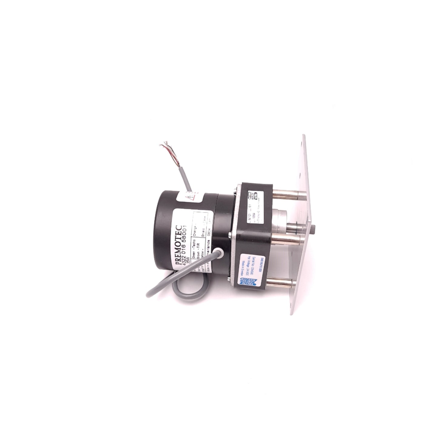 Used Premotec BL58 432201658001 Brushless DC Motor 24VDC 35W 3650 rpm 280 mA 110 mNm