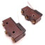 Used Lot of 2 OMRON X-10GW-B Hinge Lever Limit Switch 125v Dc, 10 Amps, SPDT