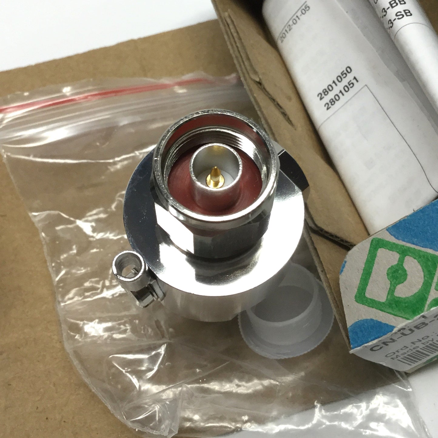 New – Open box Phoenix Contact CN-UB-280DC-3-SB Coaxial Surge Protector 20kA, Type N, 280VDC 5A