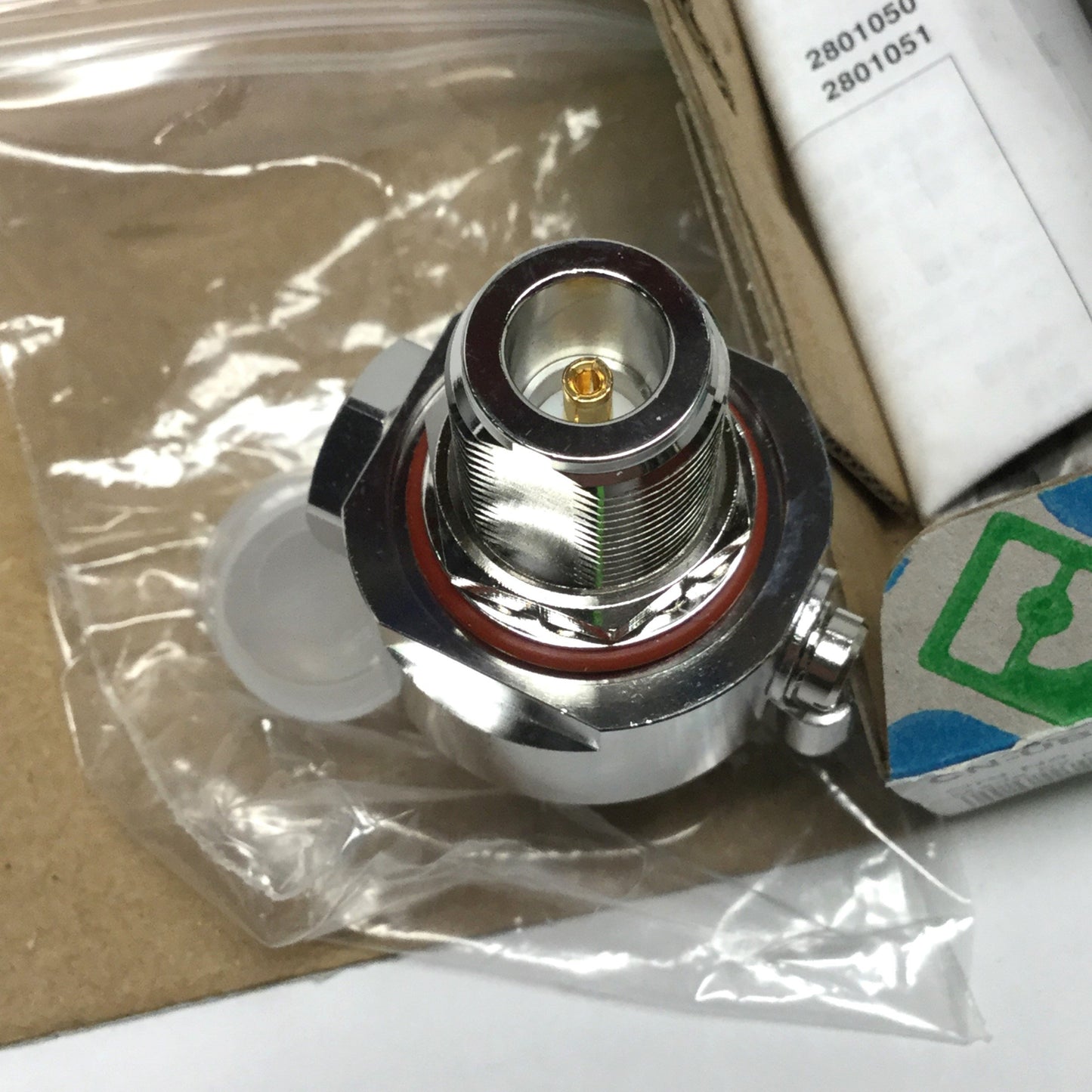 New – Open box Phoenix Contact CN-UB-280DC-3-SB Coaxial Surge Protector 20kA, Type N, 280VDC 5A