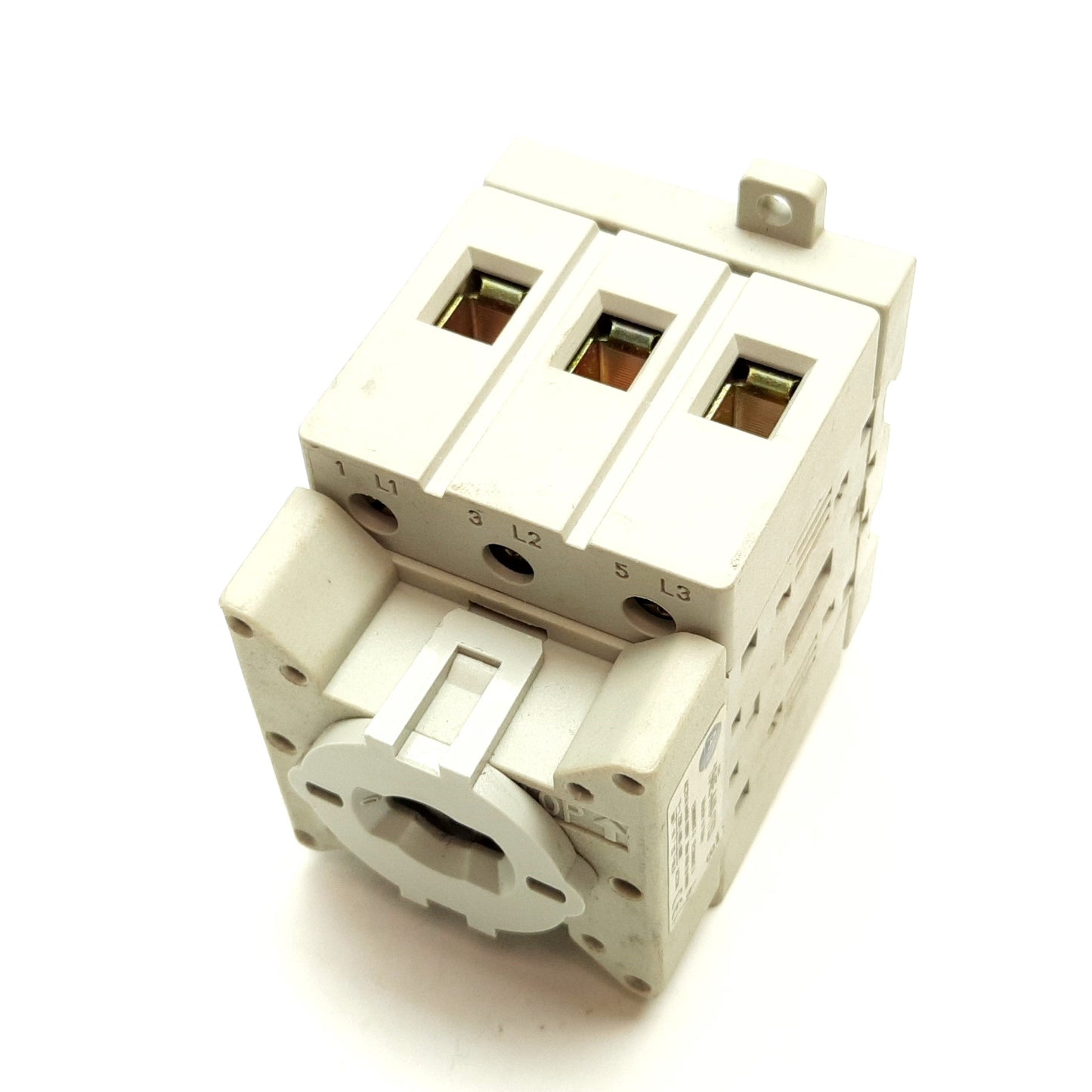 Used Allen Bradley 194E-A40-1753 Disconnect Load Switch 3-Pole, 600VAC 40A, DIN Rail