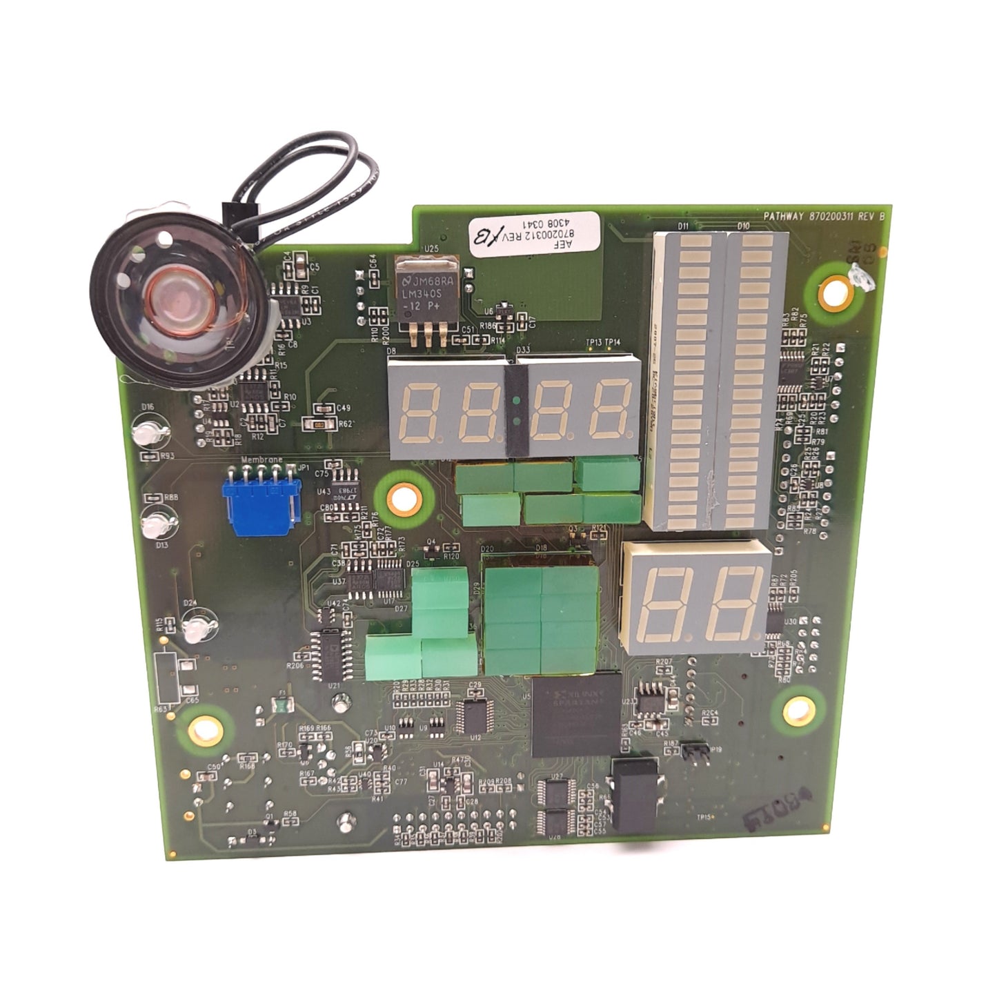 Used Pathway 870200312 Rev B Control Display Board For PV Atherectomy System