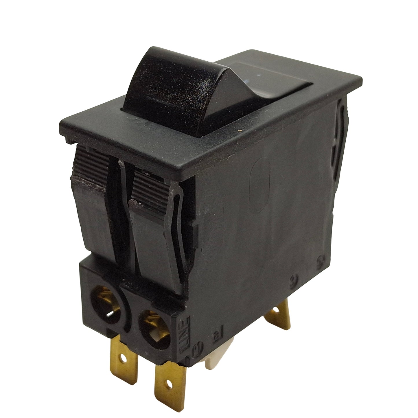 Used Schurter TA45-ABTBL150C0 On/Off Rocker Switch, Voltage: 240VAC 60VDC 15A 50/60Hz