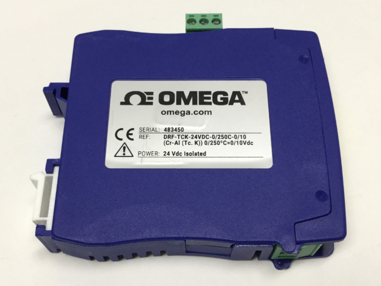 New – Open box Omega DRF-TCK-24VDC-0/250C-0/10 K Thermocouple Signal Conditioner 0-250°C, 0-10V