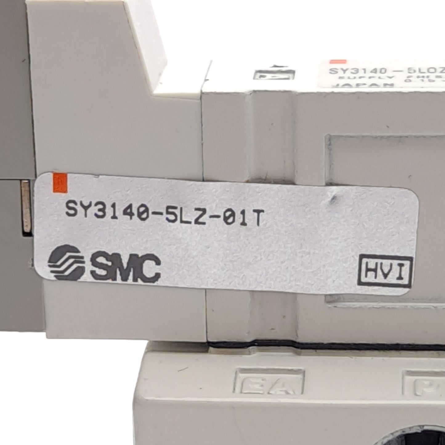 Used SMC SY3140-5LZ-01T Solenoid Valve, 2-Position, 1/8" NPTF, 0.15-07MPa, 24VDC Coil