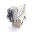 Used SMC SY3140-5LZ-01T Solenoid Valve, 2-Position, 1/8" NPTF, 0.15-07MPa, 24VDC Coil