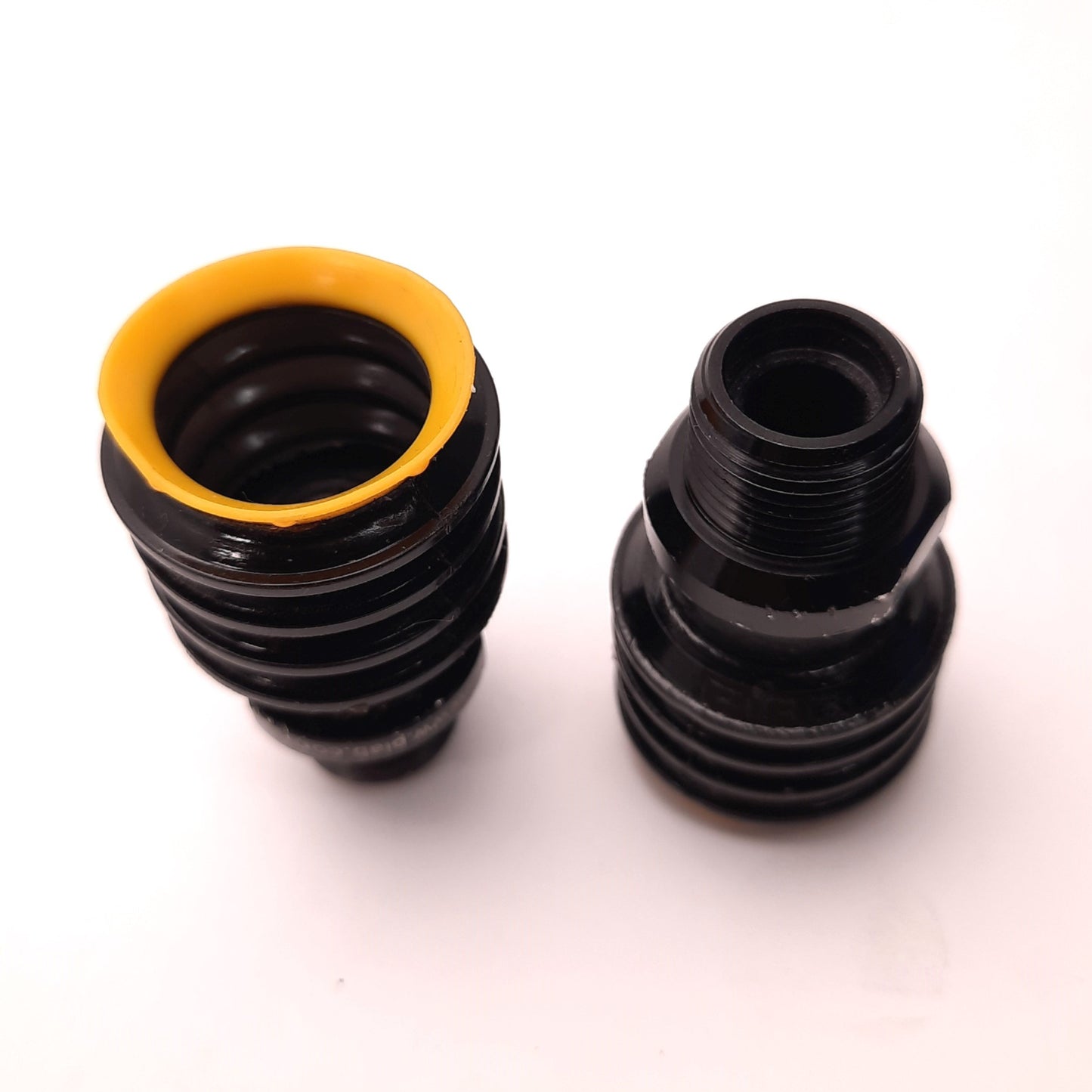 Used Lot of 2 Piab BL30-3 Suction Cup Duraflex, 4 Bellows, 30mm Diameter, Male
