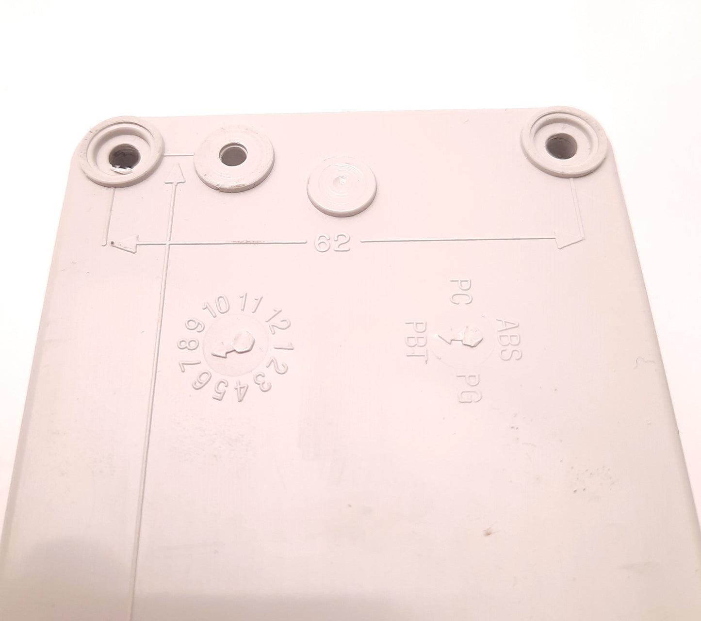 Used Allen Bradley 598-1PB22G 22mm Push-Button Enclosure, 62mm x 92mm, Series B