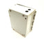 Used Hoffman A-864CHSCFG Electrical Enclosure, Fiberglass, 8" x 6" x 4", *Holes Added