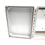 Used Hoffman A-864CHSCFG Electrical Enclosure, Fiberglass, 8" x 6" x 4", *Holes Added