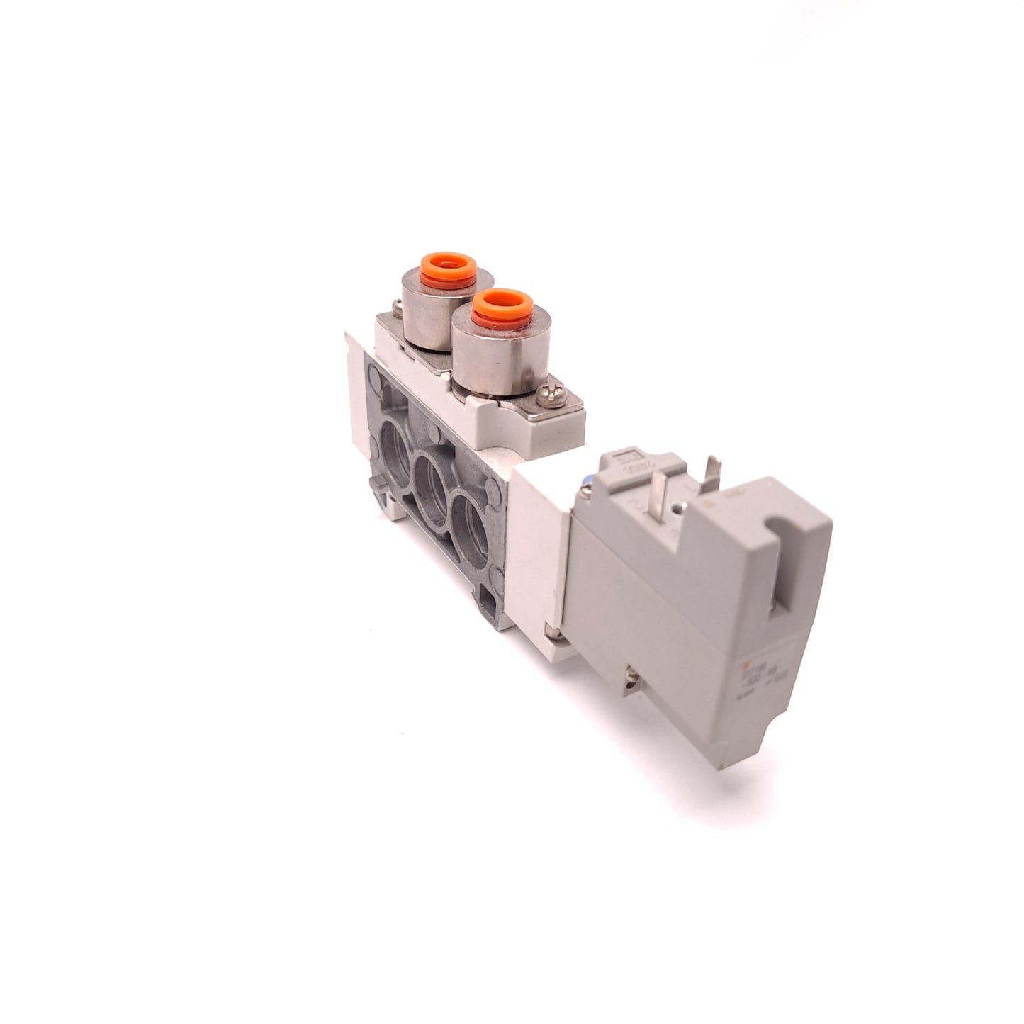 Used SMC SY7160-DUM00525 5 Port Solenoid Valve 24 VDC 1/4" Tube Fittings
