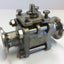 Used Marwin KF8900F-10A-S6AKNN 3-Piece Ball Valve 1" CF8M 1000PSI WOG