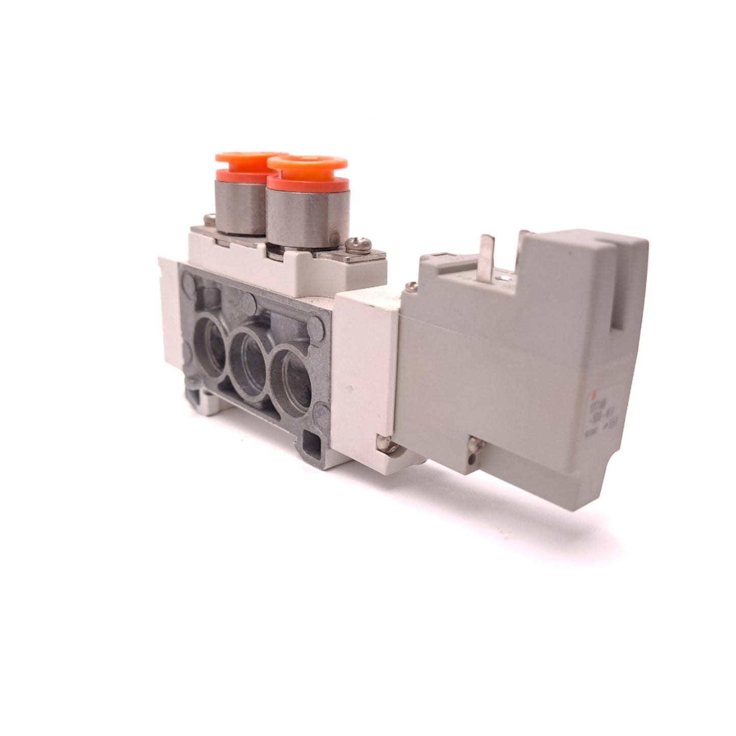 Used SMC SY7160-DUM00525 5 Port Solenoid Valve 24 VDC 3/8" Tube Fittings