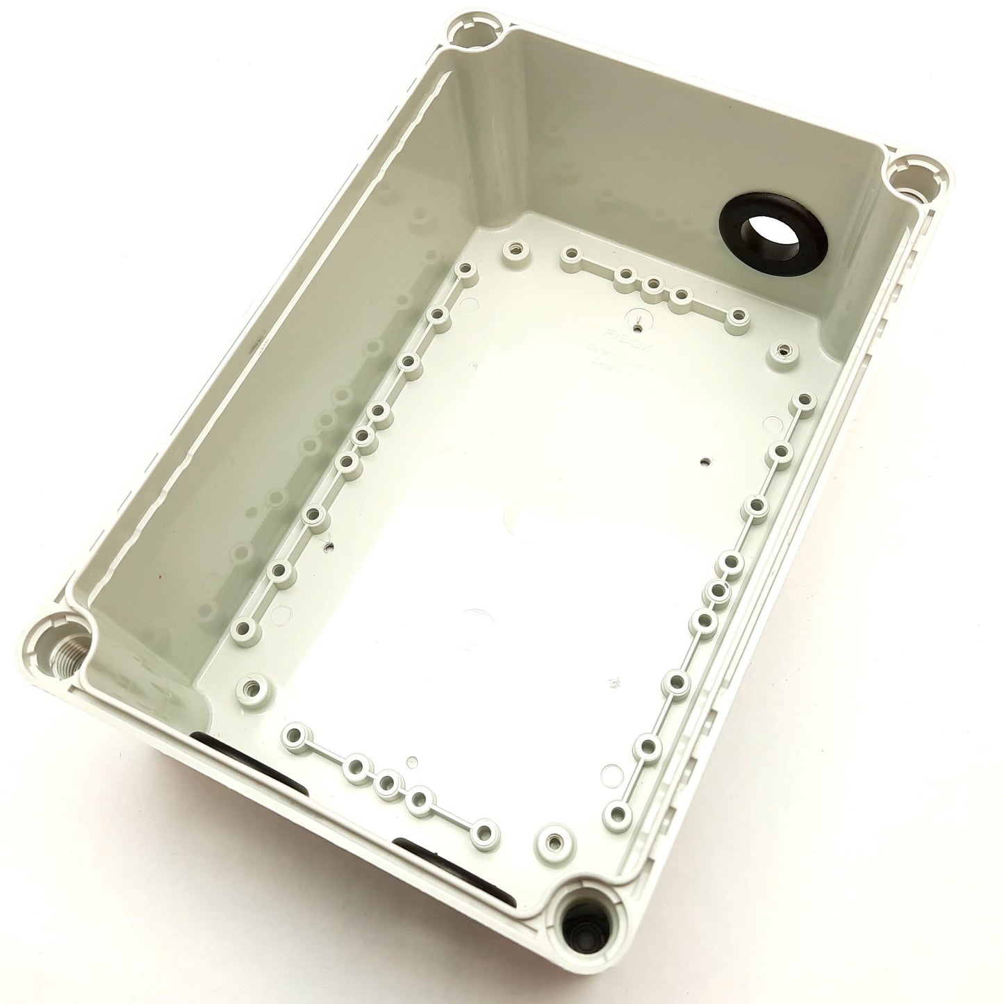 Used Fibox UL PC 2819 13 G Electrical Enclosure, Polycarbonate, 10.9" x 7.4" x 5.1"