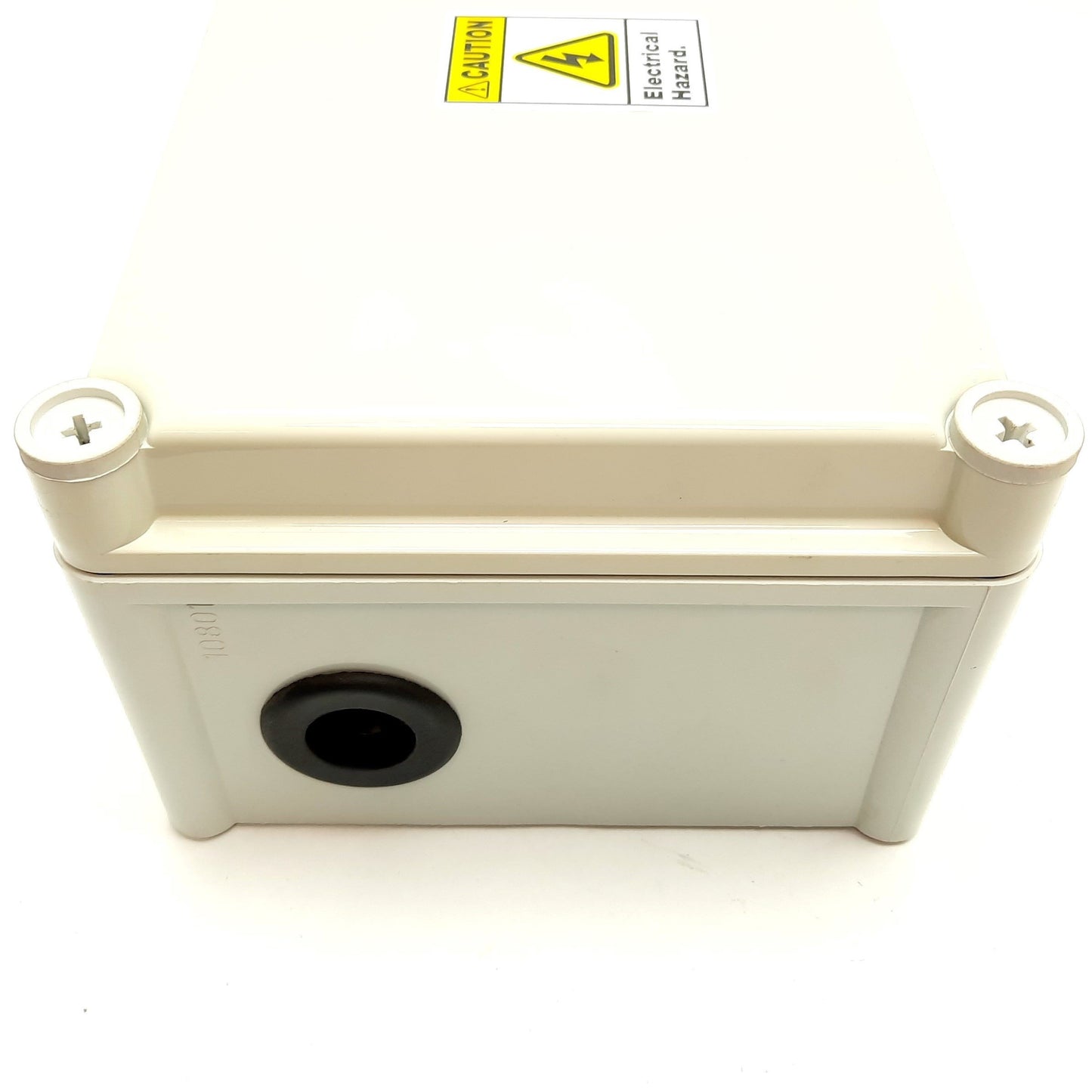Used Fibox UL PC 2819 13 G Electrical Enclosure, Polycarbonate, 10.9" x 7.4" x 5.1"