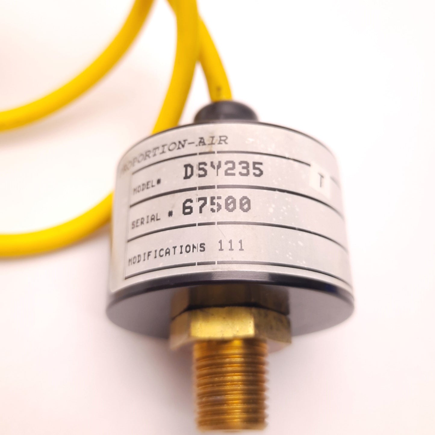Used Proportion Air DSY235 Air Transducer, 35-50mA 24v DC Supply, 500 Psi Max