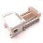 Used SMC VV5Q21-06C6T0-NS Manifold, C6 One Touch, 6 Station, Name Plate, Silencer