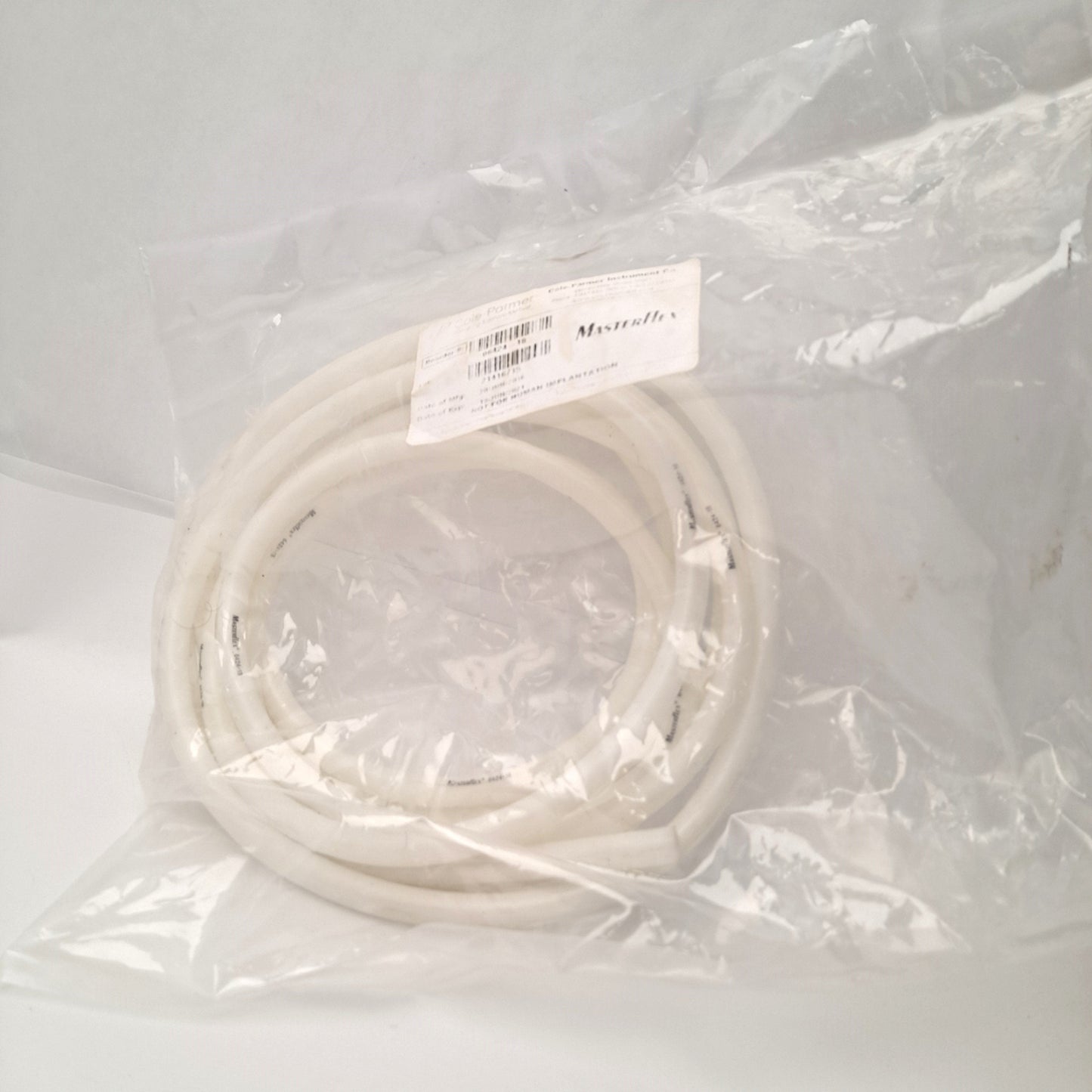 Used Masterflex 6424-18 Precision Pump Tubing 14 FT 10 PSI 7.9mm ID 3/8" Barb