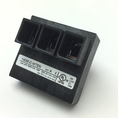 New Allen Bradley 140M-C-WTEN Feeder Terminal for Compact Busbar UL Type E