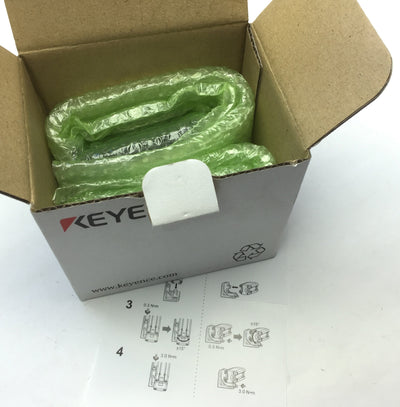 New Keyence GL-RB21 No Dead Zone Deadspace Safety Light Curtain Mounting Brackets 2x