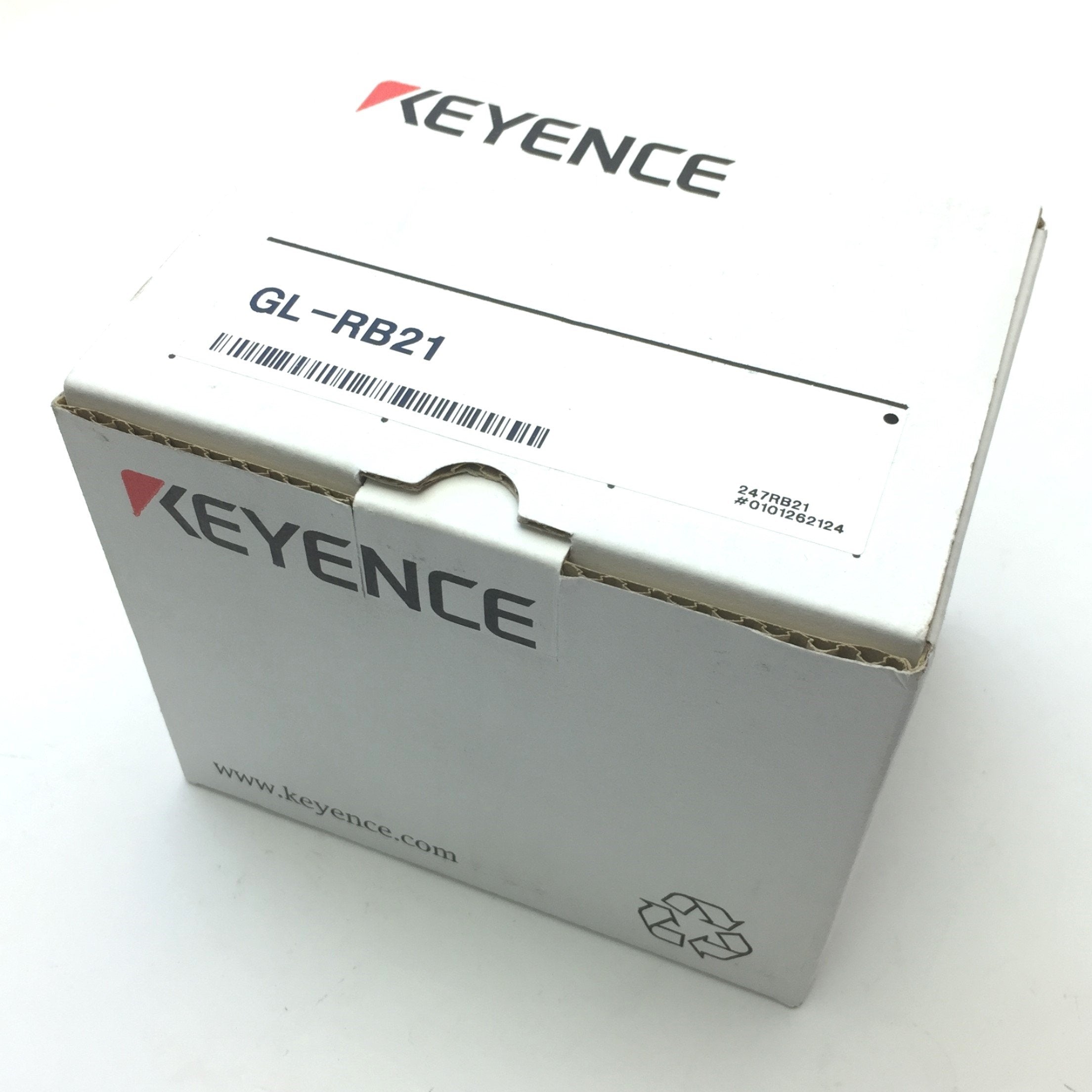 Keyence GL-RB21 No Dead Zone Deadspace Safety Light Curtain Mounting B ...