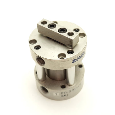 Used Bimba FT-091-CE Flat-II Non-Rotating Cylinder, Bore 1-1/16", Stroke 1", 1/8" NPT