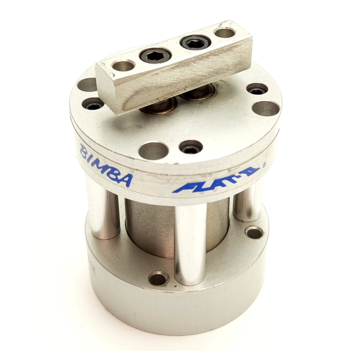 Used Bimba FT-091-4FCE Flat-II Non-Rotating Cylinder, Bore: 1-1/16", Stroke: 1"