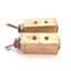 Used Lot of 2 Clippard MTV-4 Air Control Toggle Valve, 10-32UNF, 4-Way, 5-Port