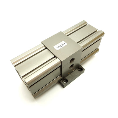 Used Bimba CSS-00118-A Air Booster, 2:1, Input: 125psi Max, Ports: 1/4" NPT