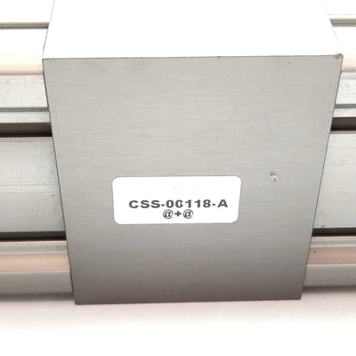 Used Bimba CSS-00118-A Air Booster, 2:1, Input: 125psi Max, Ports: 1/4" NPT