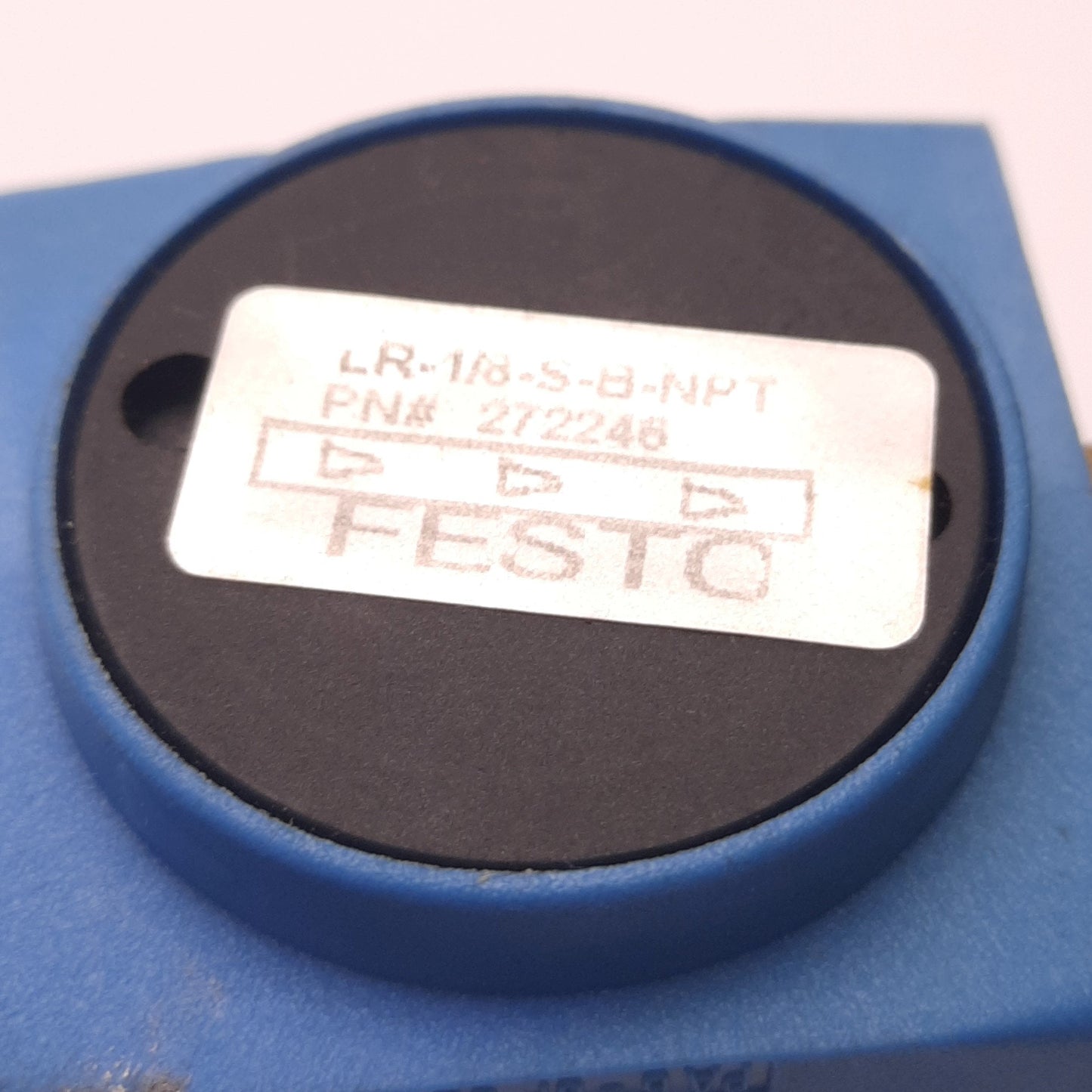 Used Lot of 2 Festo LR-1/8-S-B Regulator Valve with Gauge, 1/8" NPT, 0 to 16 Bar