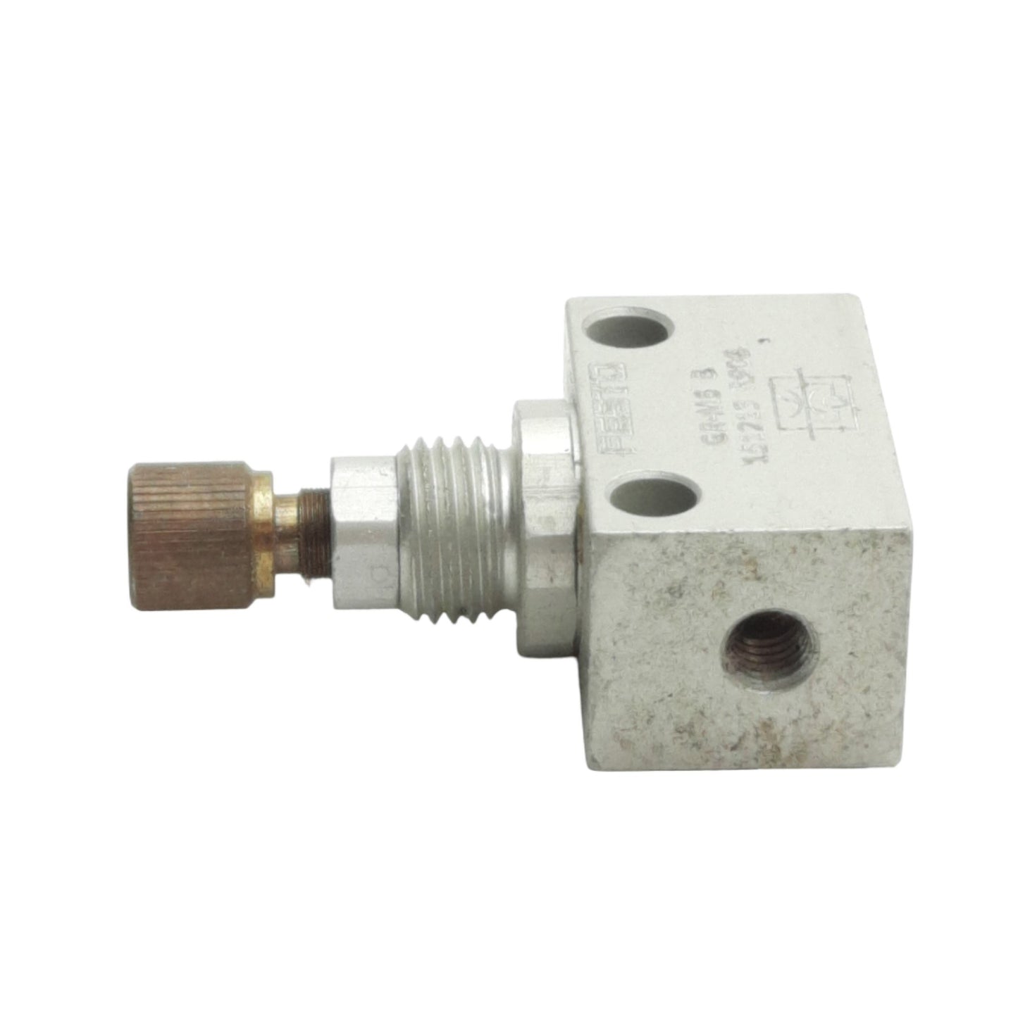 Used Lot of 5 Festo GR-M5-B Flow Control Valve, Pressure Rating: 0.1-15bar, M5 Ports