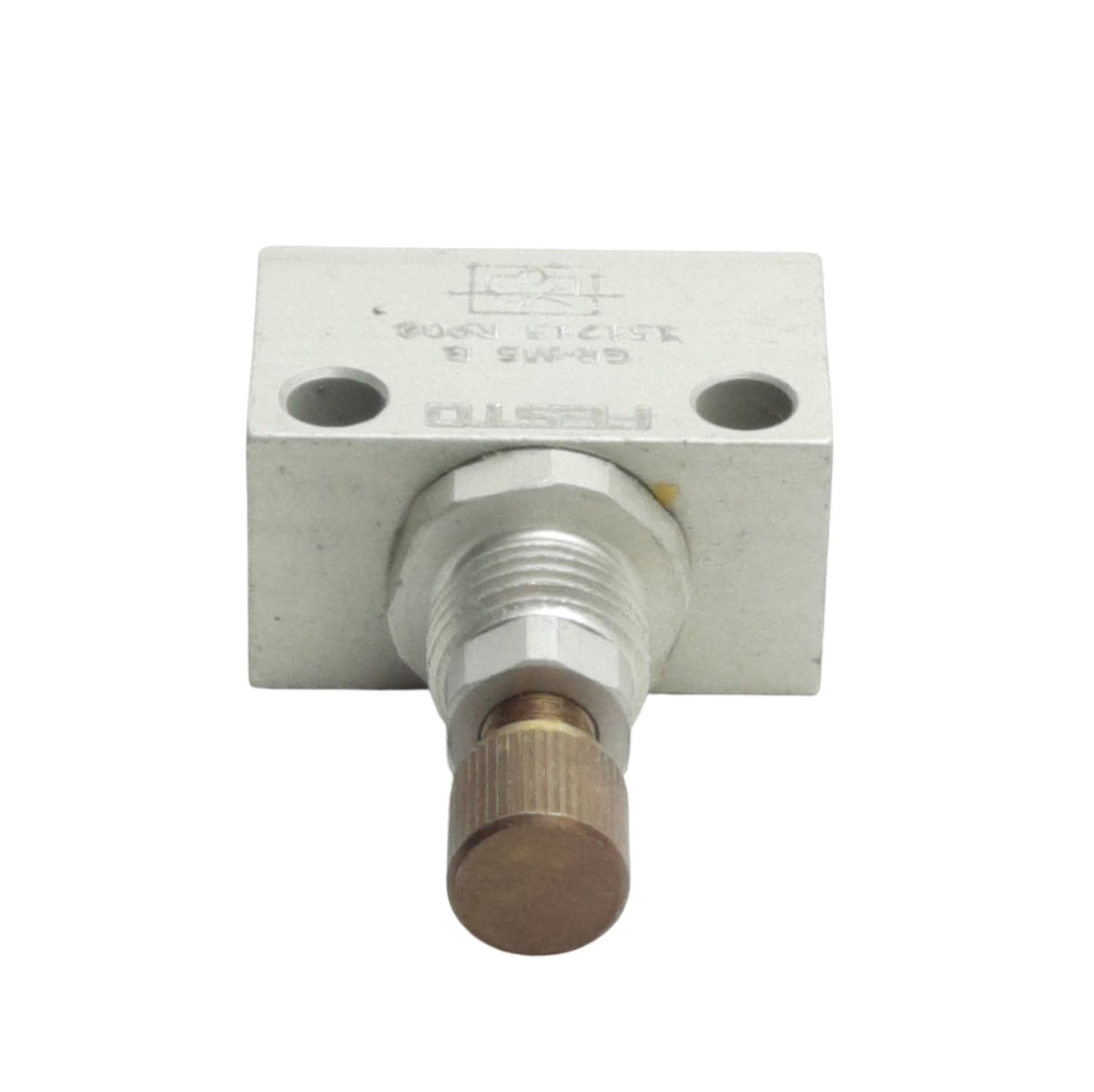 Used Lot of 5 Festo GR-M5-B Flow Control Valve, Pressure Rating: 0.1-15bar, M5 Ports