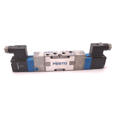Used Festo MVH-5/3G-1/8-B Solenoid Valve 1/8"NPT 24VDC 40-145 PSI 3-10 Bar