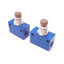 Used Lot of 2 Festo GR-1/8-0.1-10 Flow Control Valve 0.1 to 10 Bar, 1/8 R Thread