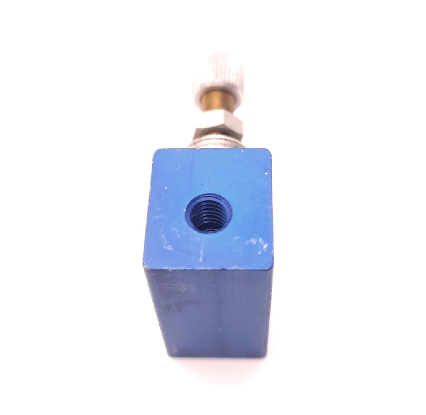 Used Lot of 4 Festo M5-0.5-10Bar Flow Control Valve, M5x0.8 Ports, 0.5 to 10 Bar