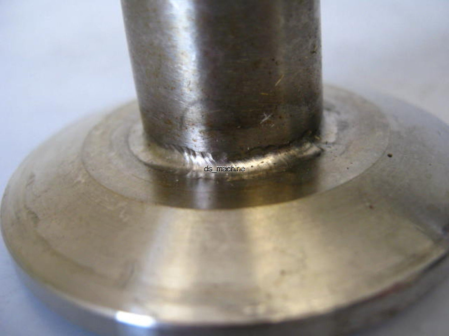 Used Sanitary Fitting 5/8" Elbow 90° 1" Flange to 2" Flange SS316L