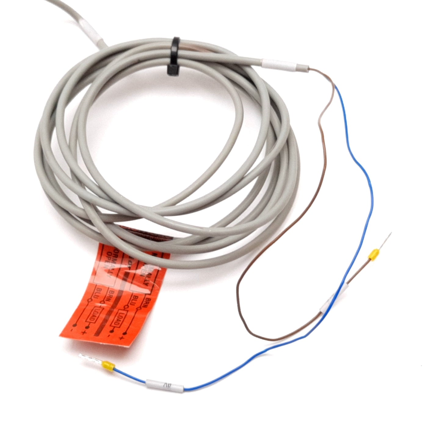 Used Tolomatic 8100-9082 Reed Switch, NO, SPST, Red LED, 5-240VAC/DC 100mA, 5ft