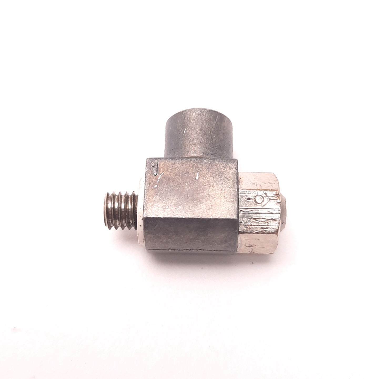 Used Festo GRLA-10-UNF-B One-way Flow Control Valve, 90 Degree, 145 Psi Max