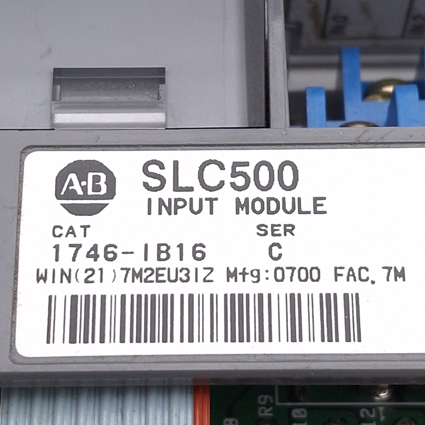 Used Allen Bradley 1746-IB16 Ser C SLC 500 Digital Input Module 16x Inputs 10-30V