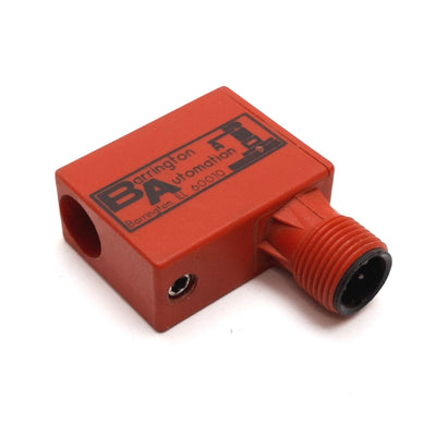 Used Barrington Automation PRS-Q Sensing Switch, NPN, 10-60VDC, 4-Pin M12 Male