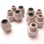New – Open box Lot of 10 John Guest 58157 Speed Fit Pipe Connector, 3/8 NPTF, 1/2" Tube