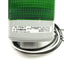 Used Edwards Signaling 102PMBS-N5 Triliptical Stack Light Solid Green Strobe Red 120V