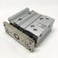 Used SMC MGPA40TN-50Z Ball Bearing Compact Guide Cylinder, 40mm Bore, 50mm Stroke