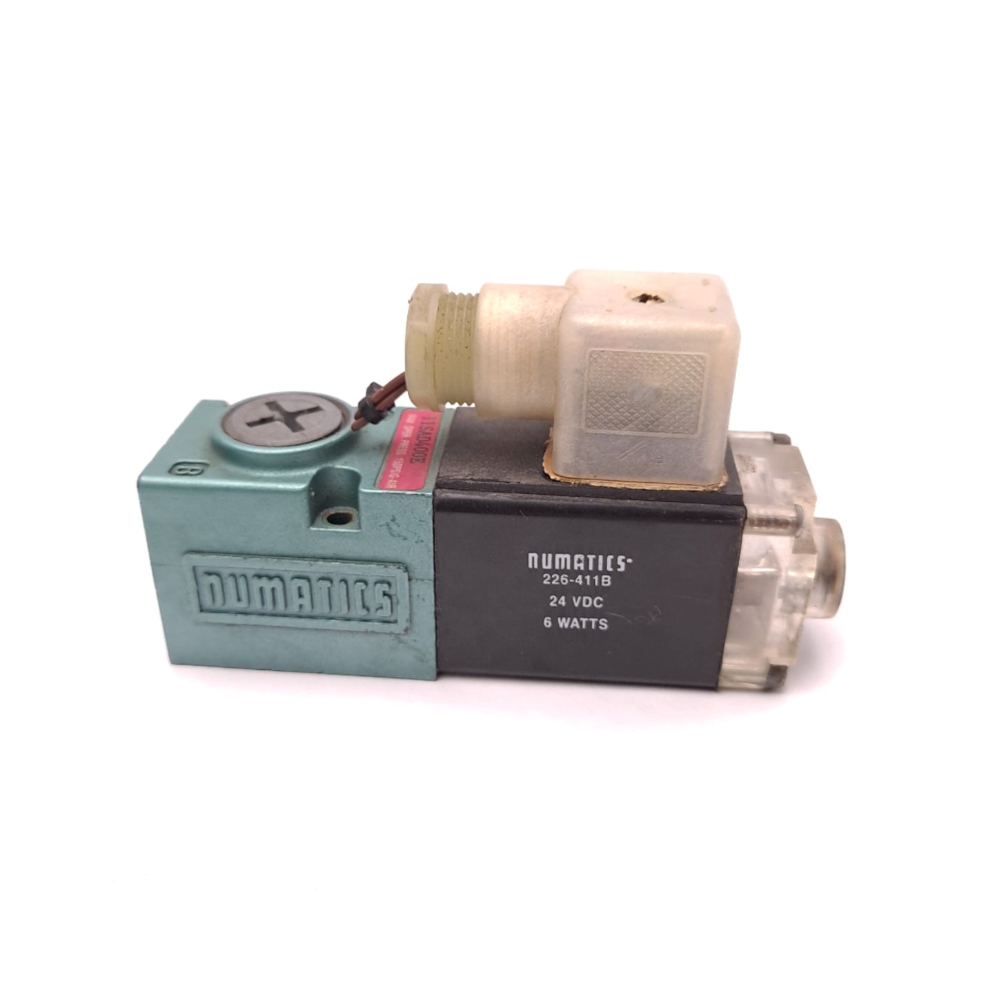 Used Numatics 11SAD400E Single Solenoid Spring Return 24VDC 6 W 1/2" NPT