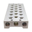 Used Festo PRS-1/8-6 B Valve Manifold Block, Aluminum, 6-Station, G3/8 Ports